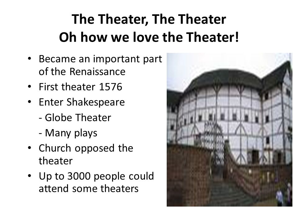 The origin and importance of elizabethan theater